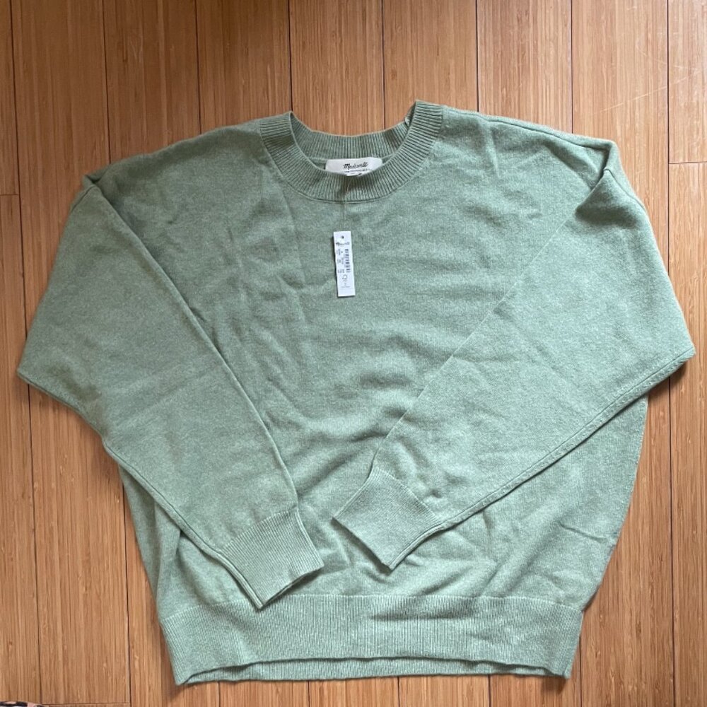 MADEWELL (Re)sponsible Cashmere Oversized Crewneck Sweater